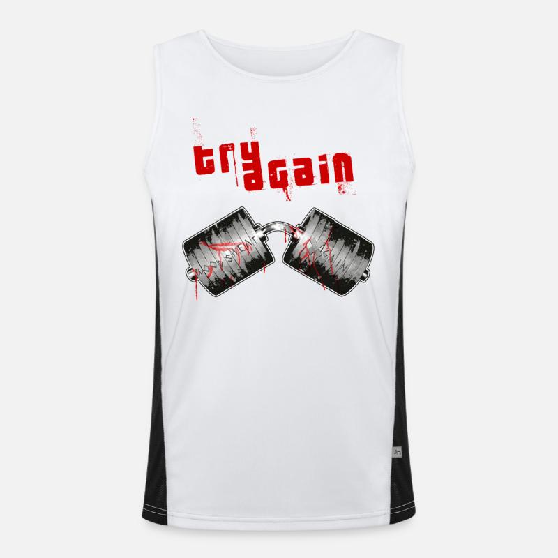 Power Lifting Men's Functional Contrast Tank Top 