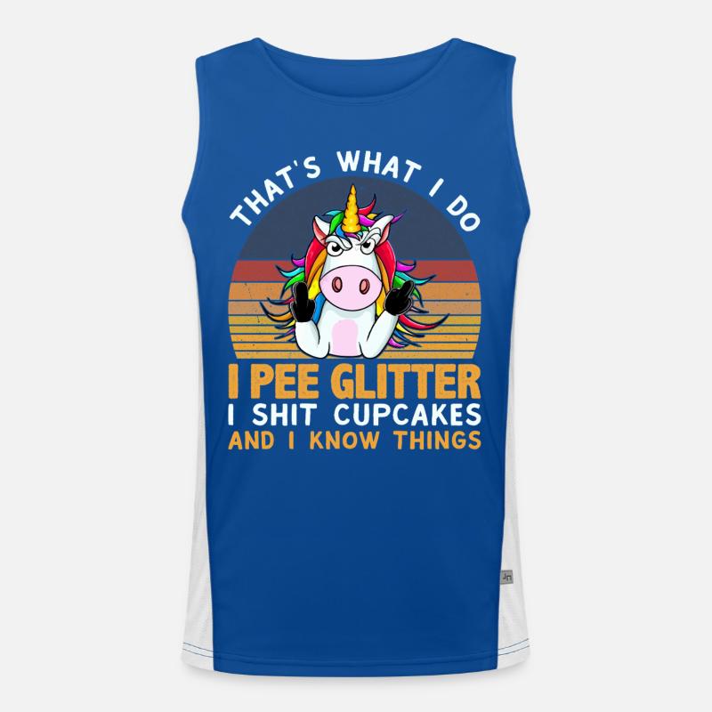 Licorne Débardeur respirant contrasté Homme 