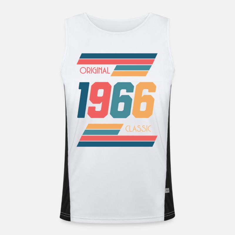 Original Classic 1966 – 60th Birthday Men's Functional Contrast Tank Top 