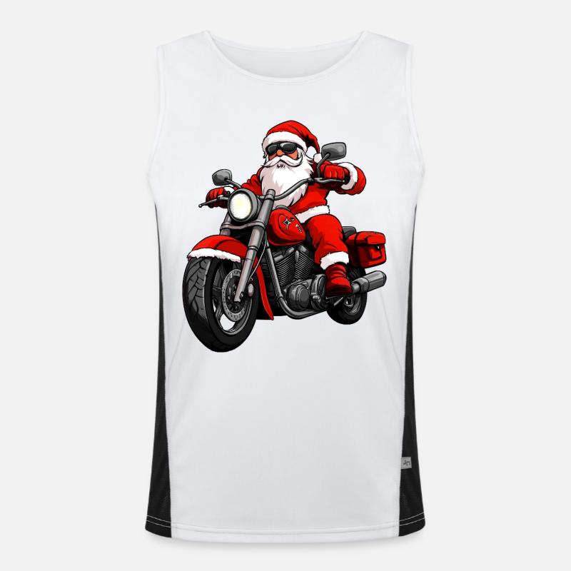Motards Noël Débardeur respirant contrasté Homme 