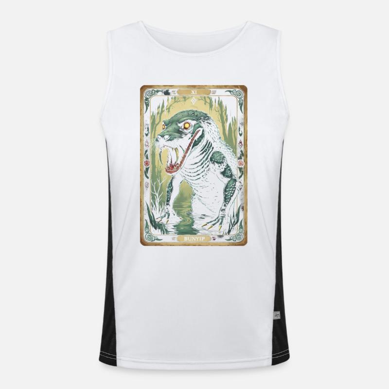 Créatures mythologiques Bunyip Débardeur respirant contrasté Homme 