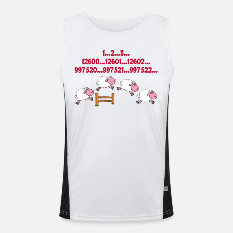 La technique de l'insomniaque Débardeur respirant contrasté Homme 