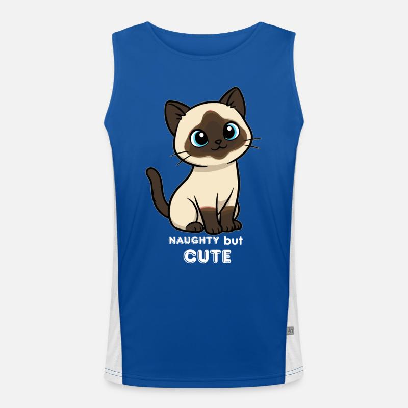 Chat Coquin et Mignon Débardeur respirant contrasté Homme 