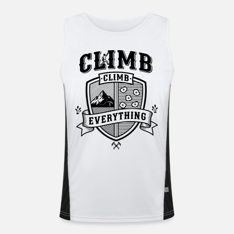 Aventure d’escalade Climb Everything Débardeur respirant contrasté Homme 