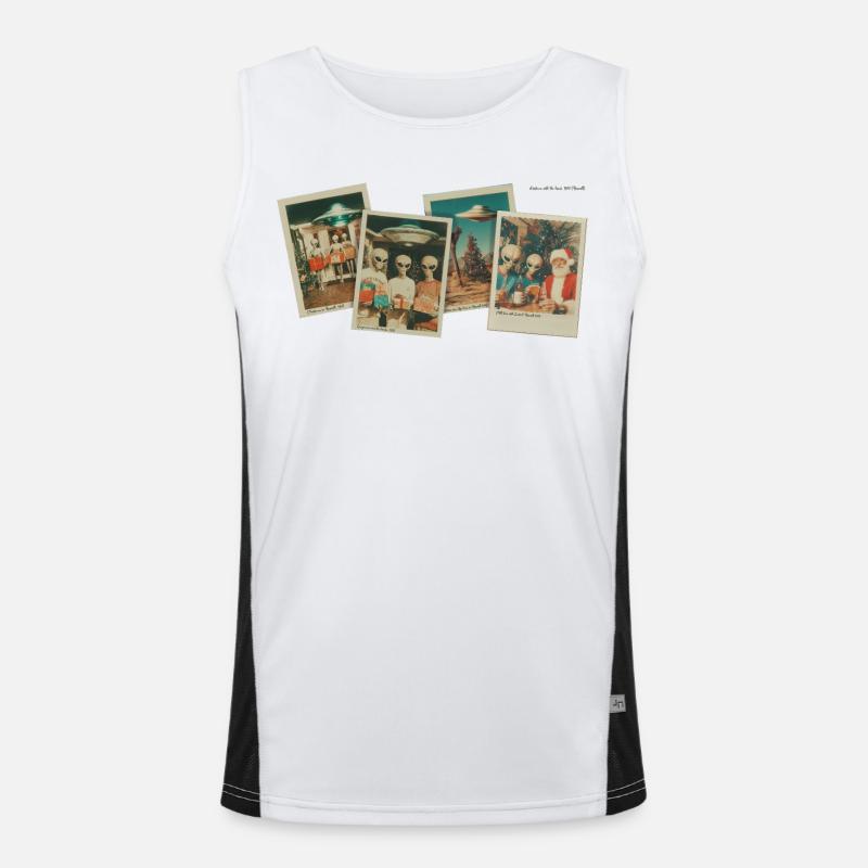 Christmas 1947 Funktionelles Kontrast-Tank Top für Männer 