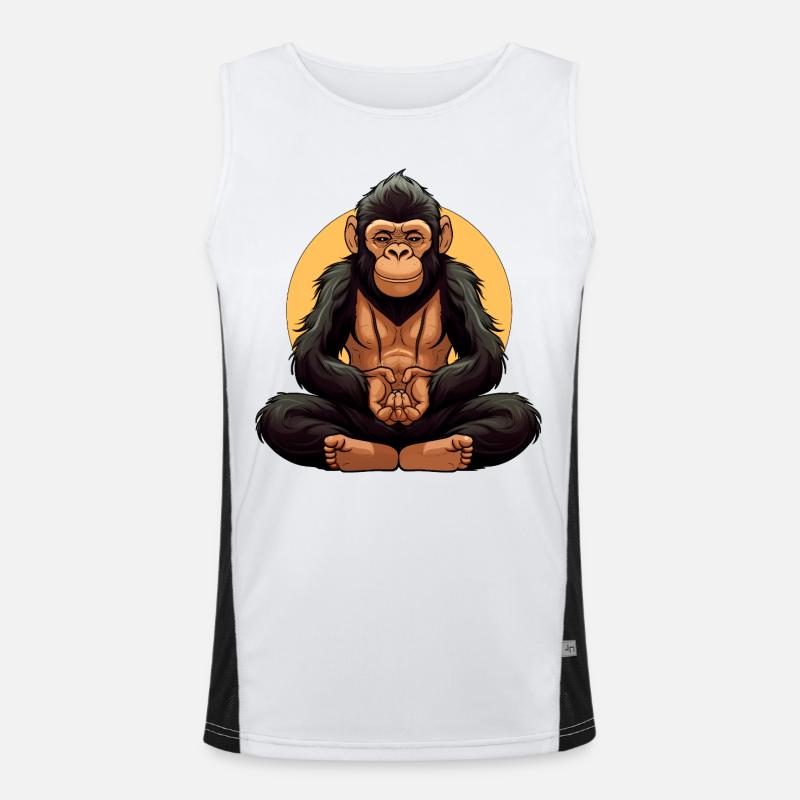 Monkey Yogi Men's Functional Contrast Tank Top 