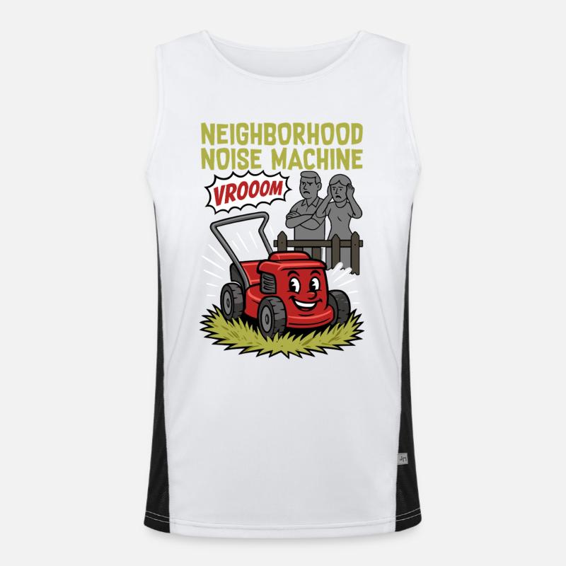 Machine à bruit de quartier Débardeur respirant contrasté Homme 