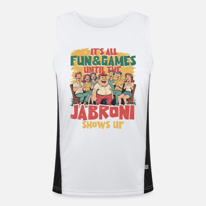 Jabroni Funktionelles Kontrast-Tank Top für Männer 