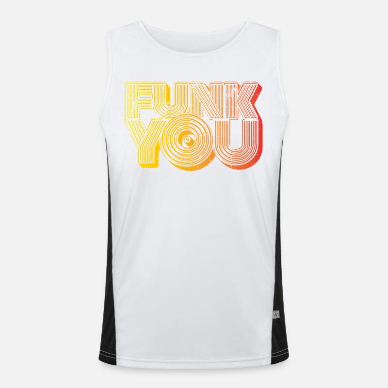 Funk You Débardeur respirant contrasté Homme 
