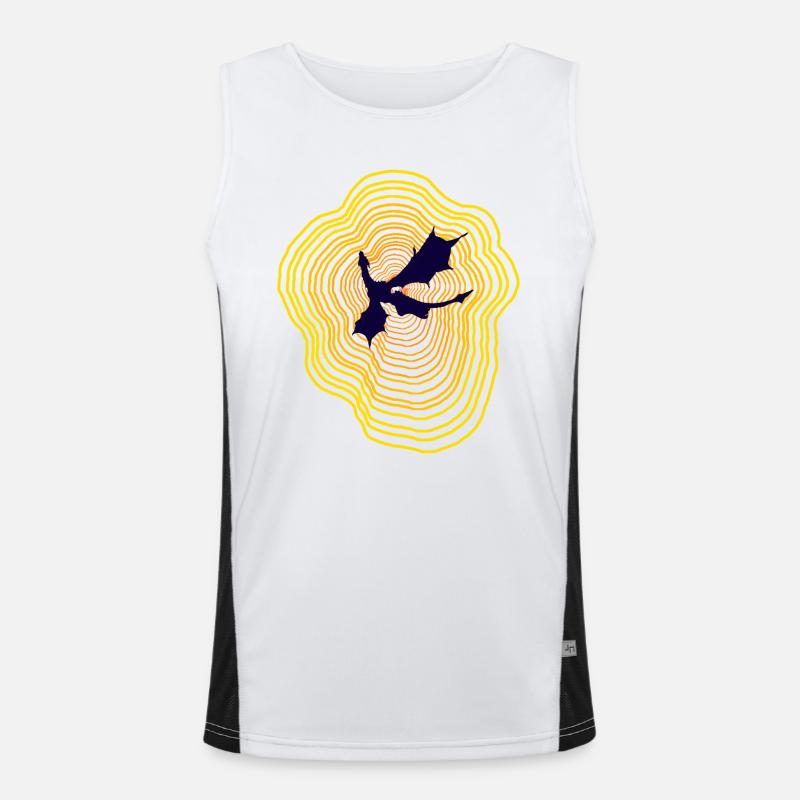 Explosion d’Or Débardeur respirant contrasté Homme 