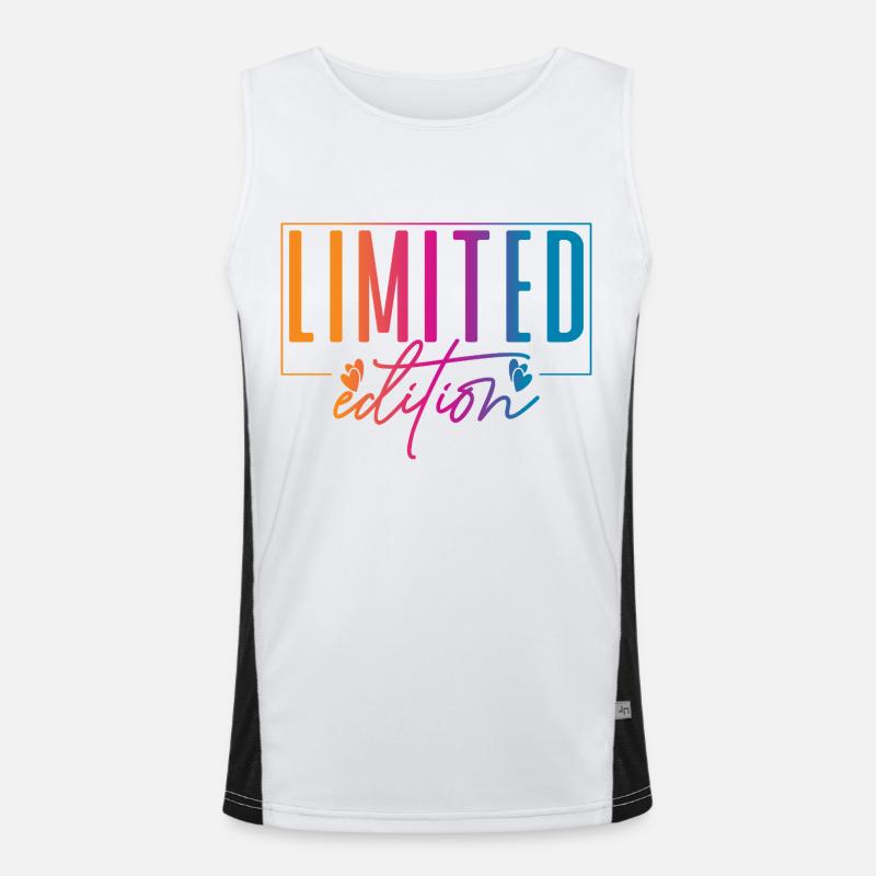 Édition limitée Débardeur respirant contrasté Homme 