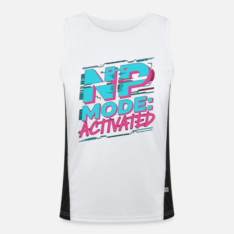 Nurse Practitioner NP Mode Activated Primary Care Funktionelles Kontrast-Tank Top für Männer 