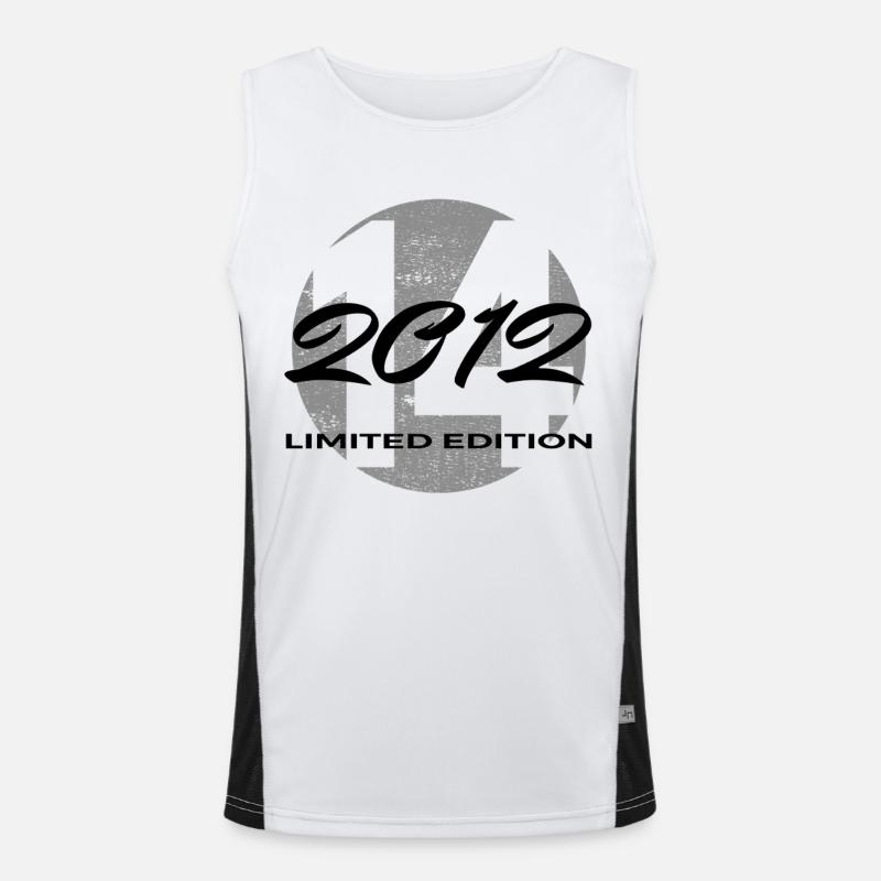 14. Geburtstag 2012 Jungen und Mädchen Geschenk Funktionelles Kontrast-Tank Top für Männer 