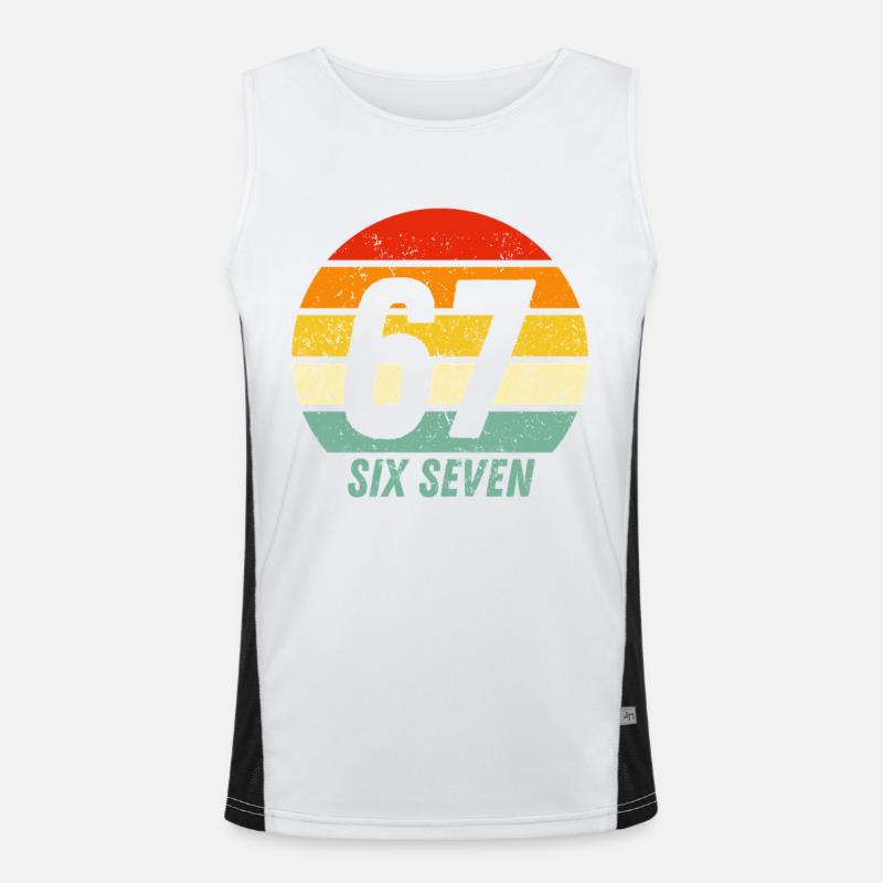 67 Six Seven Men's Functional Contrast Tank Top 