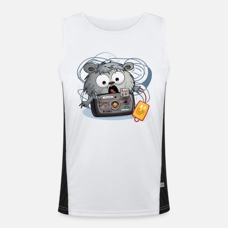 Camera Panda Chaos Débardeur respirant contrasté Homme 