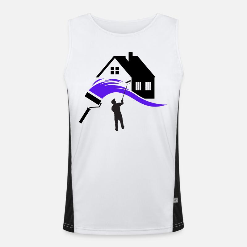 painter Men's Functional Contrast Tank Top 