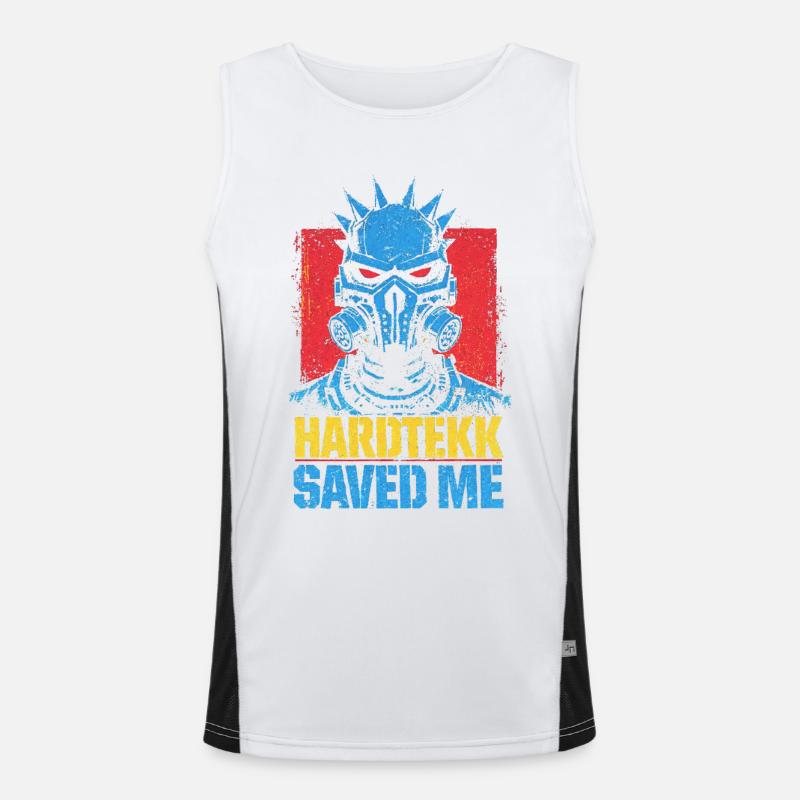 Hardtekk Tekke East Germany Men's Functional Contrast Tank Top 
