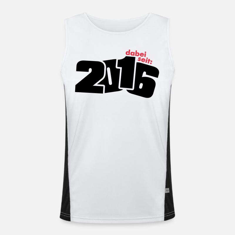 Born since 2016 Men's Functional Contrast Tank Top 