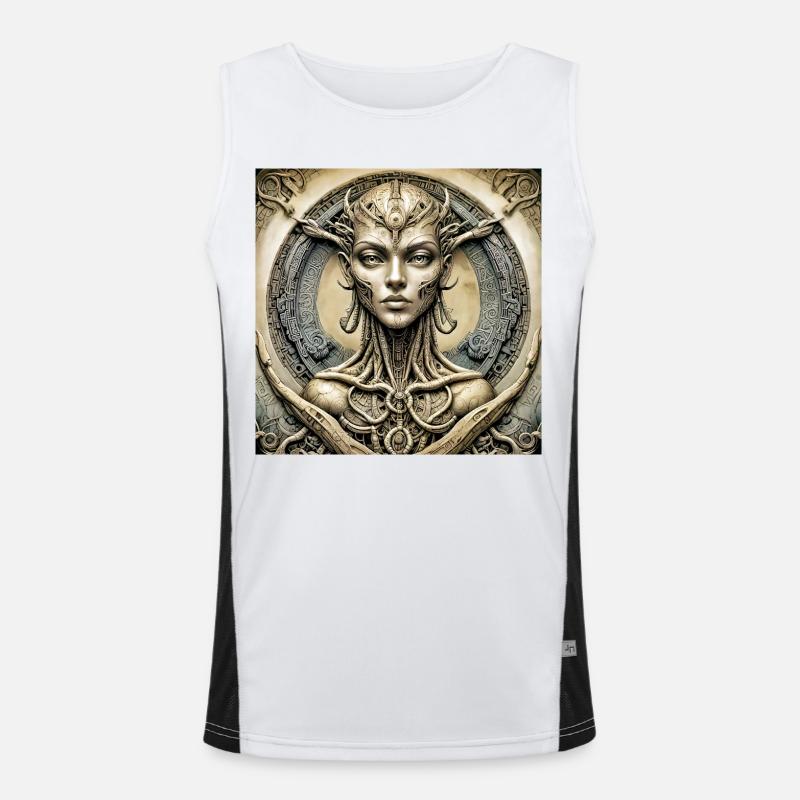 Ppatch 01 Funktionelles Kontrast-Tank Top für Männer 