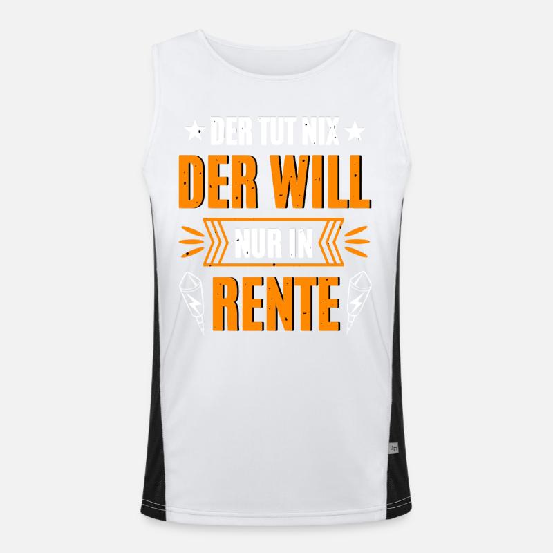 Pyro Retired Men's Functional Contrast Tank Top 