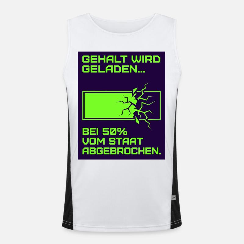 Loading salary Men's Functional Contrast Tank Top 