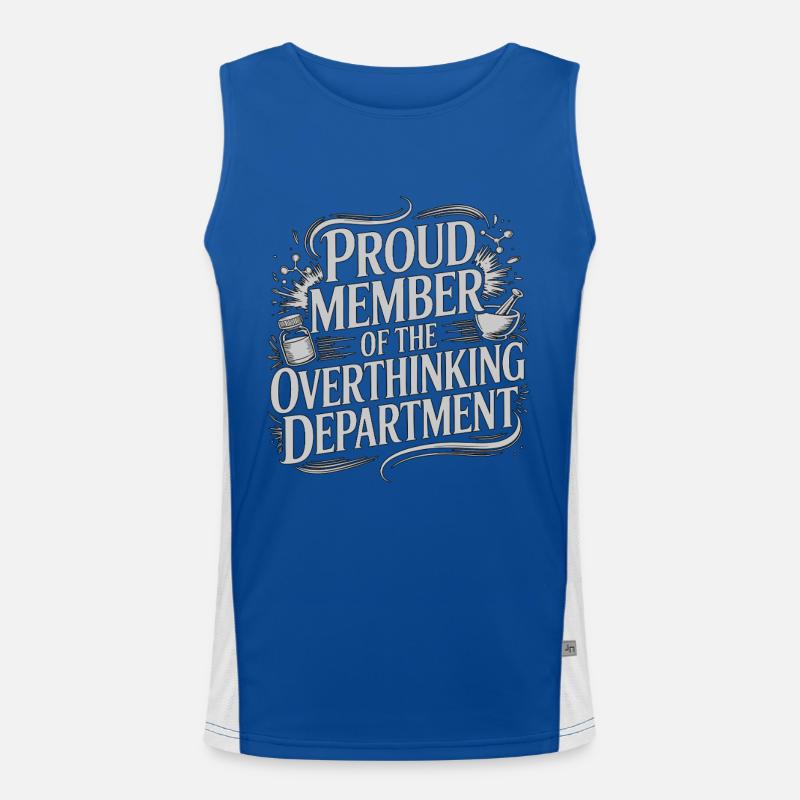Pharmacist Student Proud Member Pharmacy Trainee Funktionelles Kontrast-Tank Top für Männer 