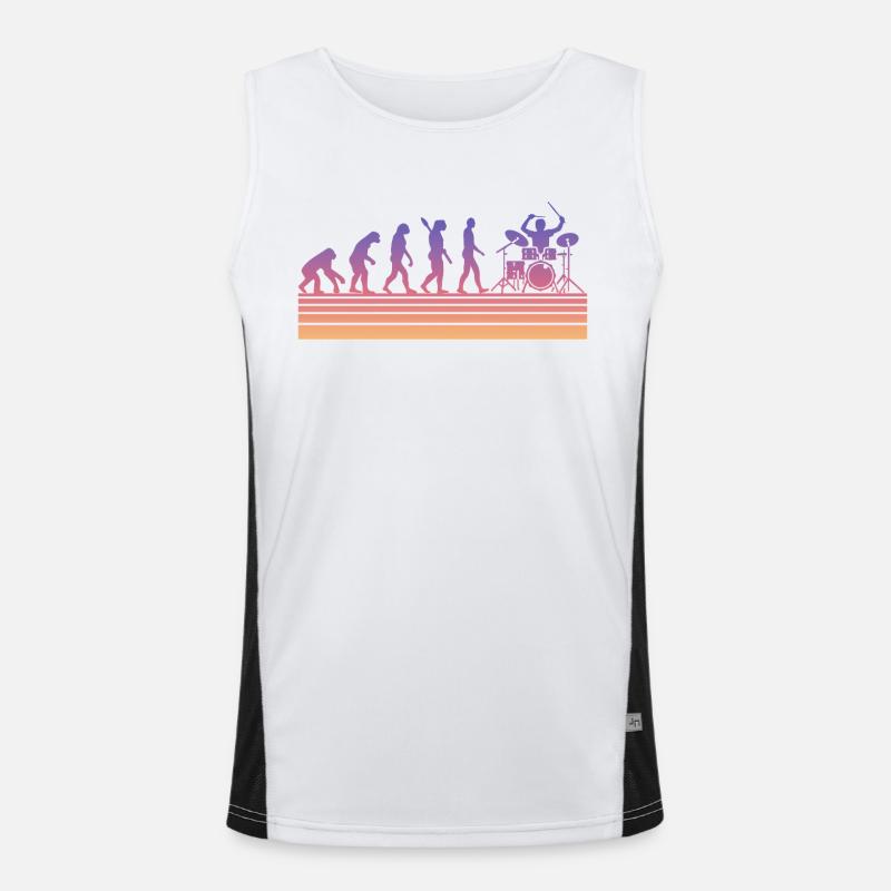Drummer Evolution Men's Functional Contrast Tank Top 