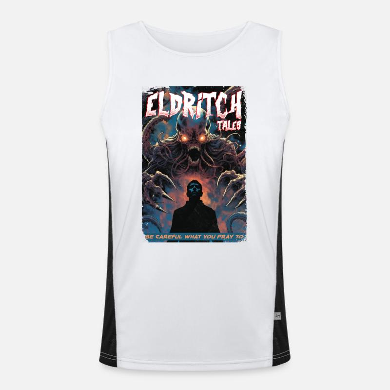 Eldritch Tales Tentacle Shadow Tee Men's Functional Contrast Tank Top 