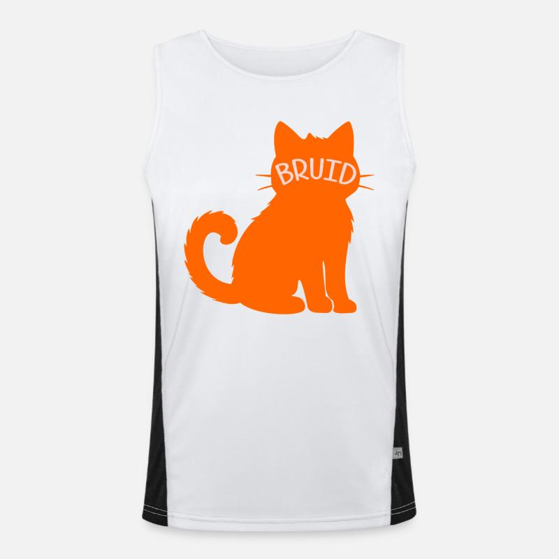 Cats Bride Débardeur respirant contrasté Homme 