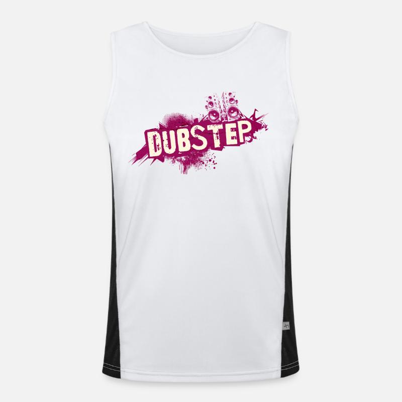 Dubstep graffiti grunge Débardeur respirant contrasté Homme 