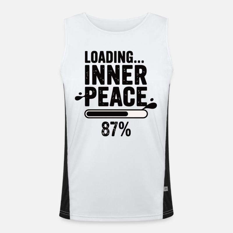 Charge Inner Peace 87 % Débardeur respirant contrasté Homme 