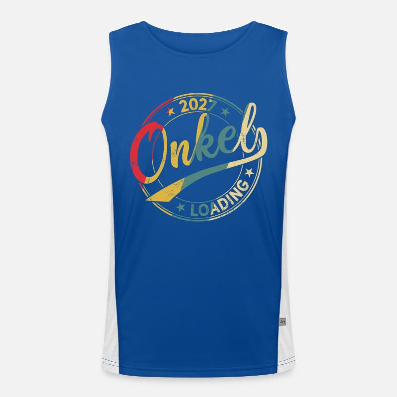 Onkel 2027 Loading Werdender Onkel 2027 Funktionelles Kontrast-Tank Top für Männer 