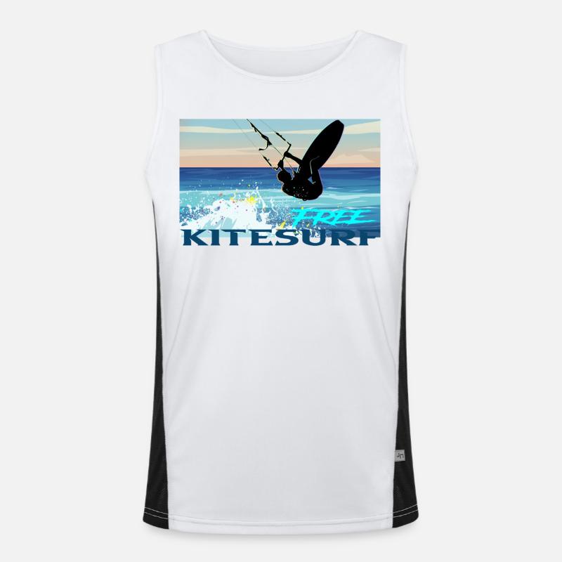 Le kitesurf Débardeur respirant contrasté Homme 