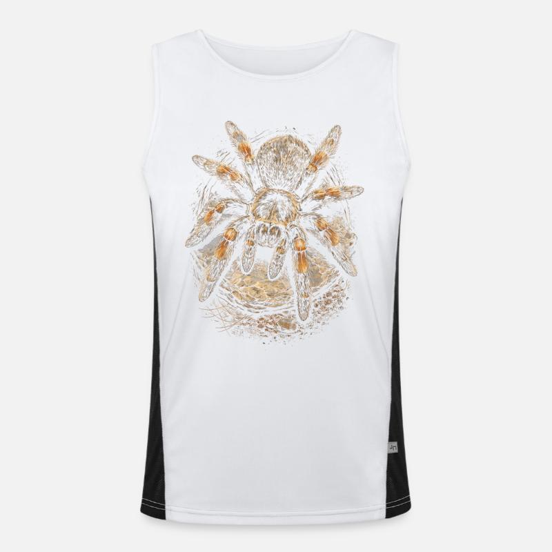 Tarentule Débardeur respirant contrasté Homme 