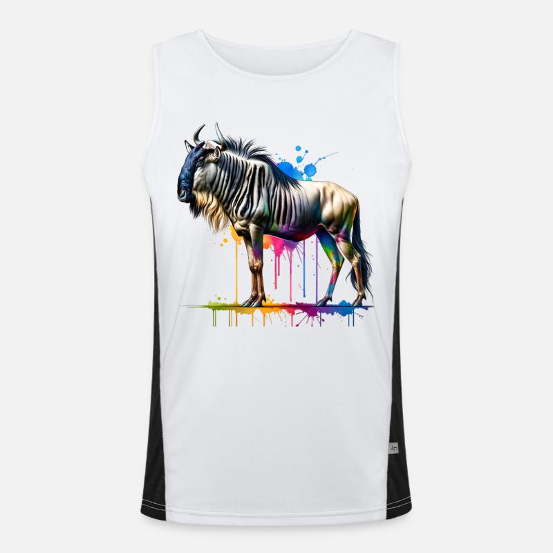 Cadeau GNU Débardeur respirant contrasté Homme 