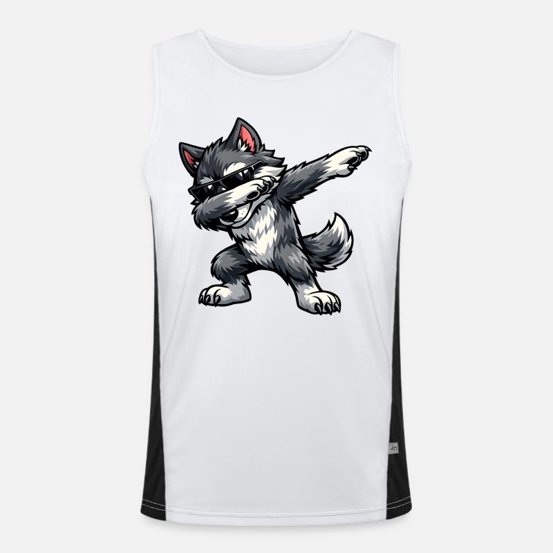 Loup Dab Débardeur respirant contrasté Homme 