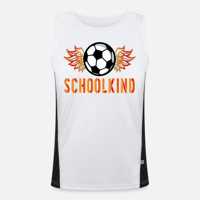 Soccer Schookind Men's Functional Contrast Tank Top 