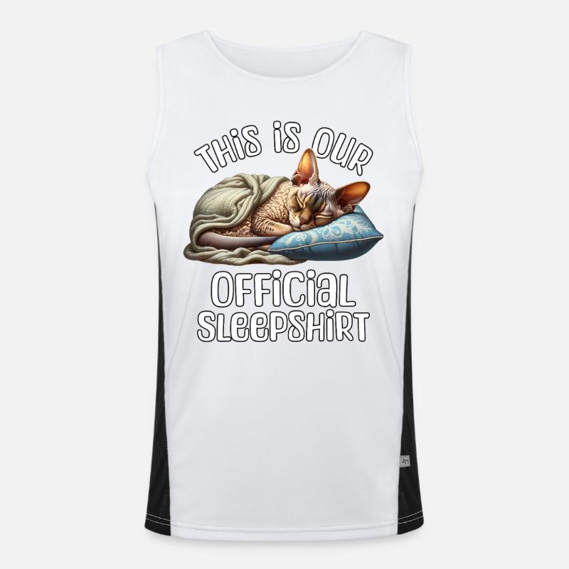 Chemise de nuit Devon Rex Débardeur respirant contrasté Homme 