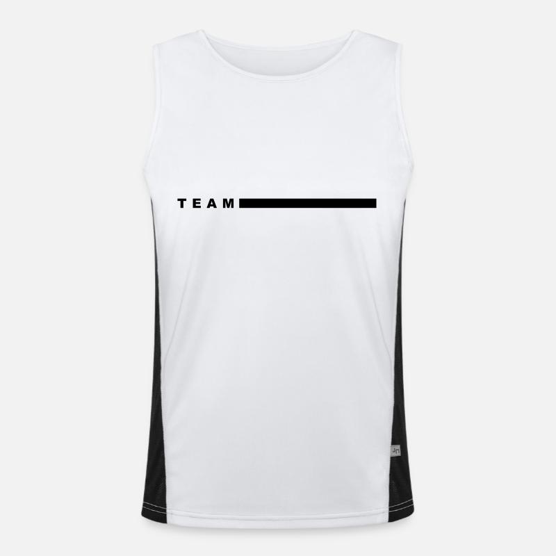 Équipe Débardeur respirant contrasté Homme 