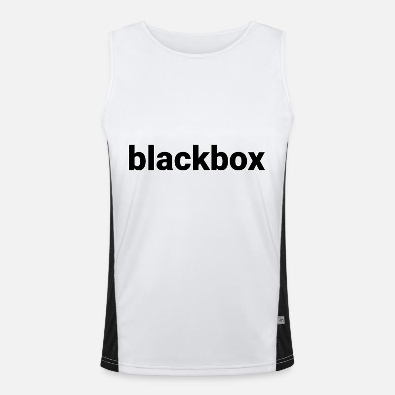 Blackbox System Black Box - raffstaff ® Funktionelles Kontrast-Tank Top für Männer 