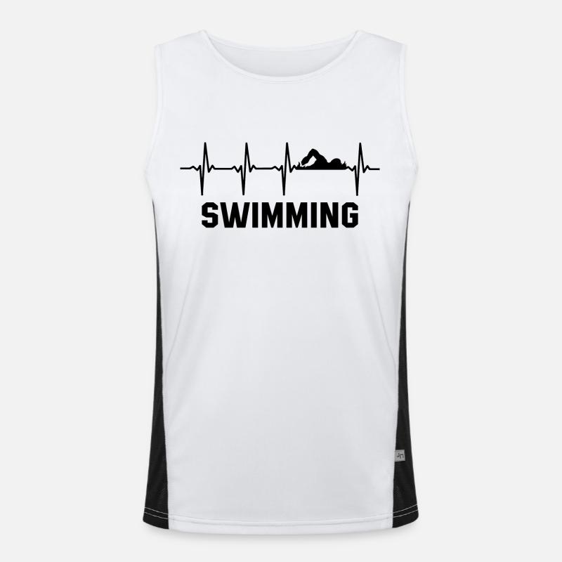 natation Débardeur respirant contrasté Homme 