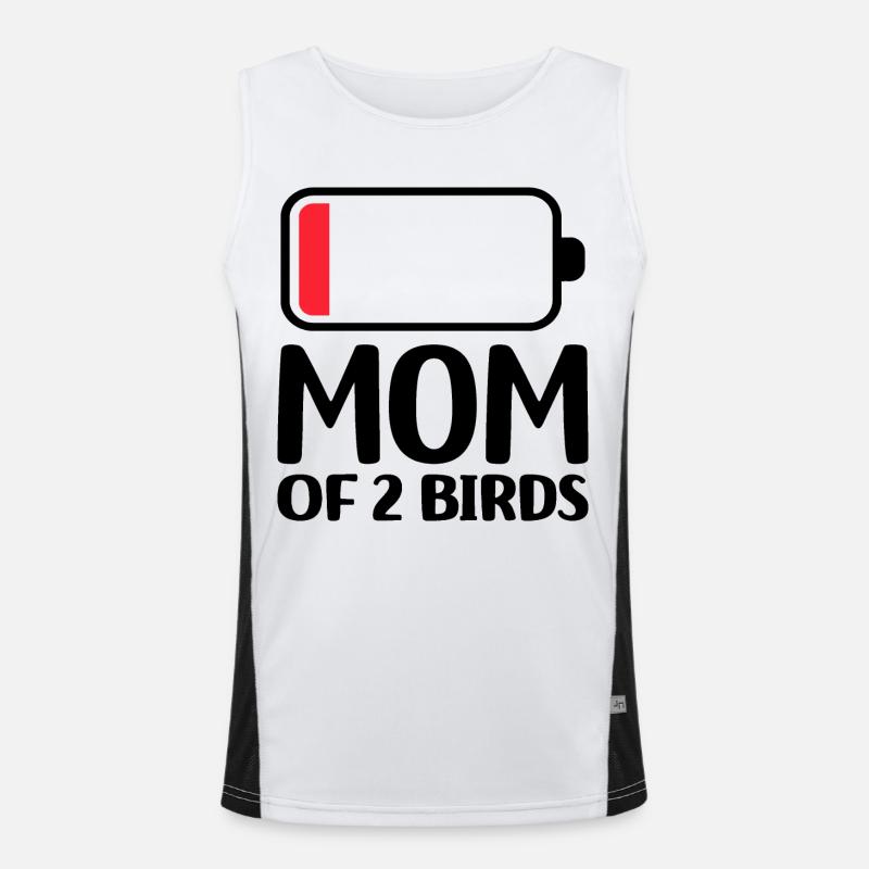 Perruche ondulée Débardeur respirant contrasté Homme 