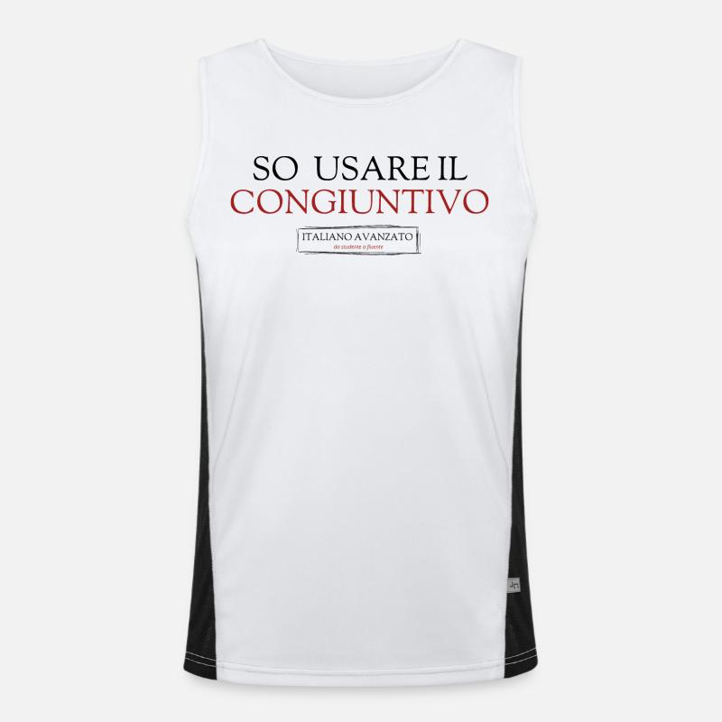 Je sais utiliser le subjonctif Débardeur respirant contrasté Homme 