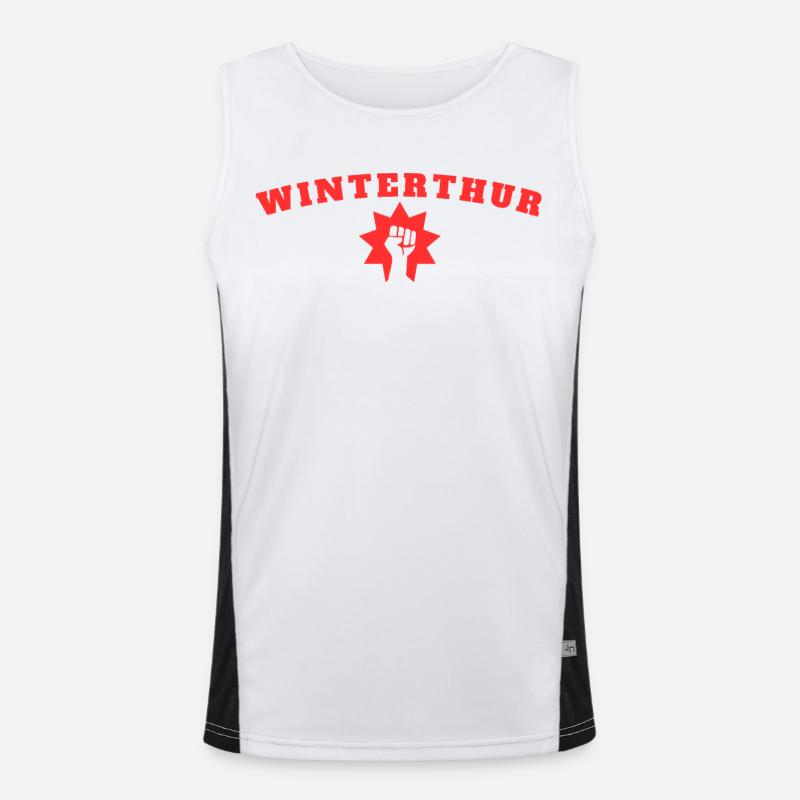 Winterthur Funktionelles Kontrast-Tank Top für Männer 