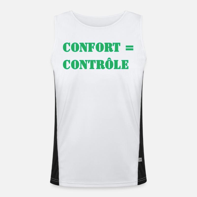 COMFORT = CONTROL Men's Functional Contrast Tank Top 