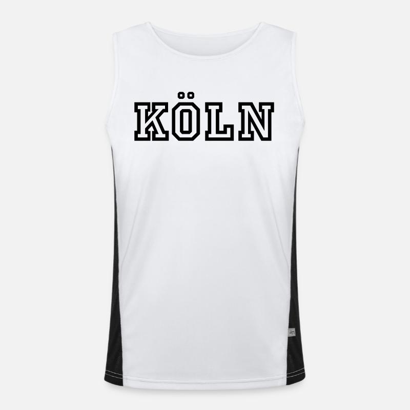 Cologne Men's Functional Contrast Tank Top 