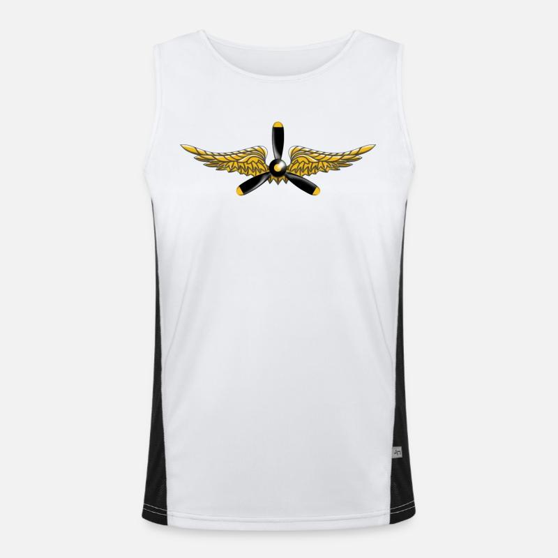 Wings Men's Functional Contrast Tank Top 