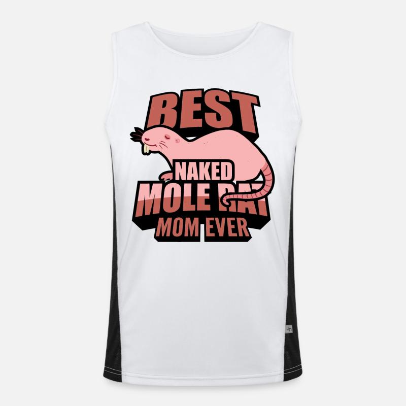 Chiot de sable Débardeur respirant contrasté Homme 