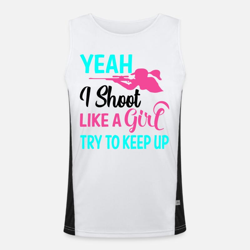 Tir Débardeur respirant contrasté Homme 