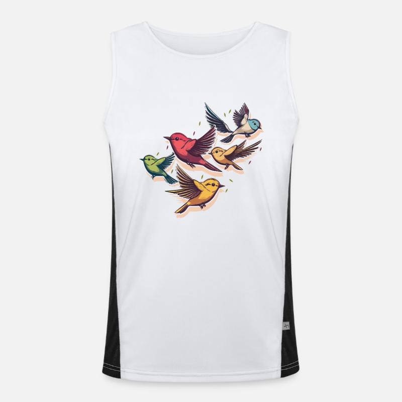 The Bird Squad Men's Functional Contrast Tank Top 